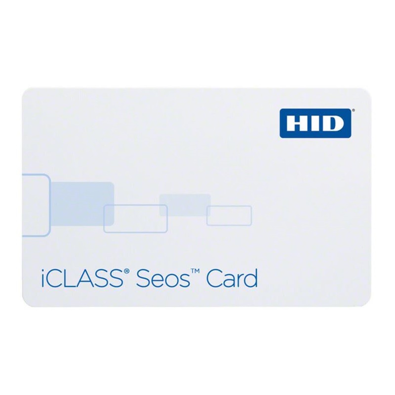 Billede af Blanke hvide kort HID™ HID 5006PGGMN iClass Seos komposit PET/PVC-kort - 8K bytes - Programmeret. 70102193